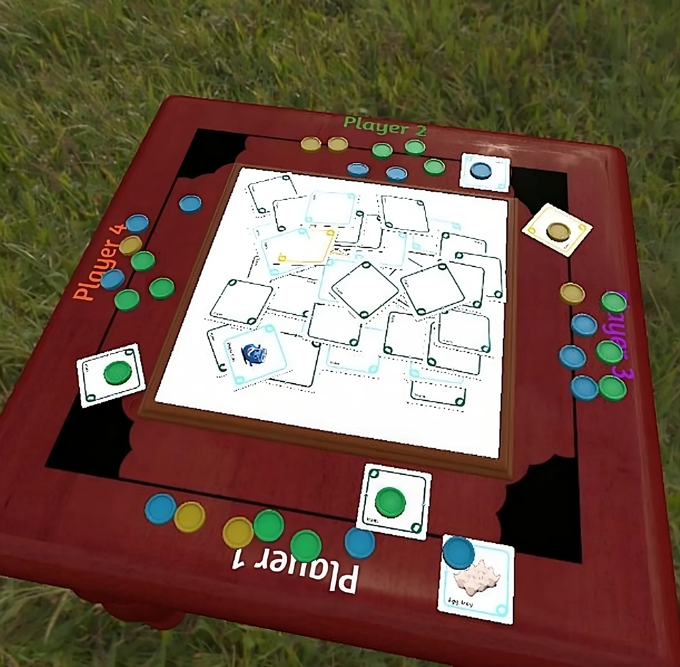 Lo-fi prototyping to game test