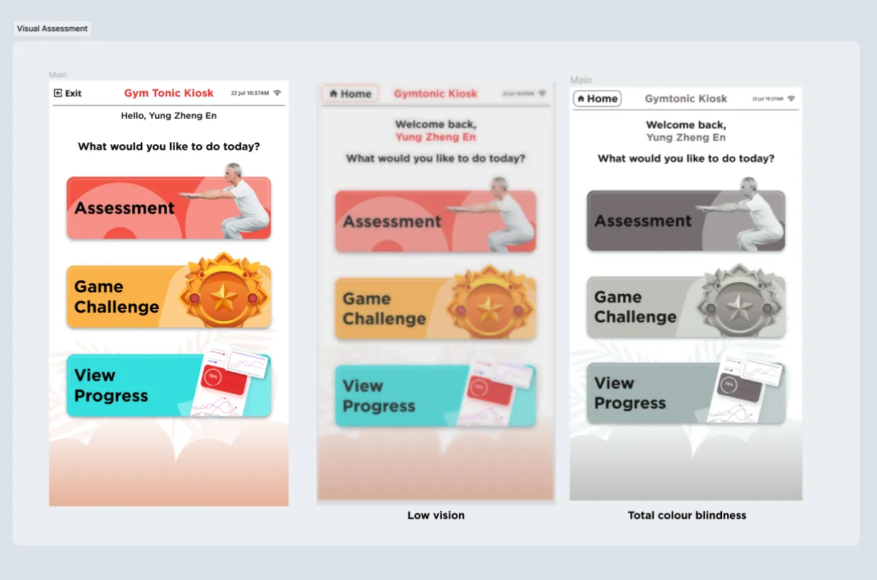 Visual studies during prototyping stage