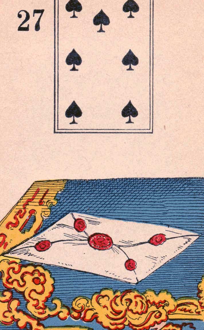 Lenormand 27 Letter Card