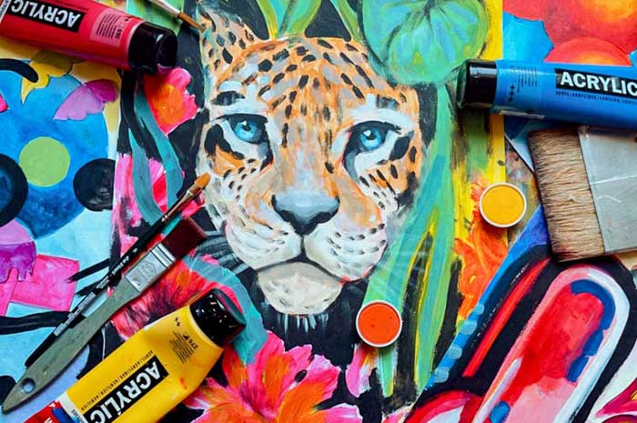 Einsteigerkurs Acrylmalerei für Kinder ab 9 J