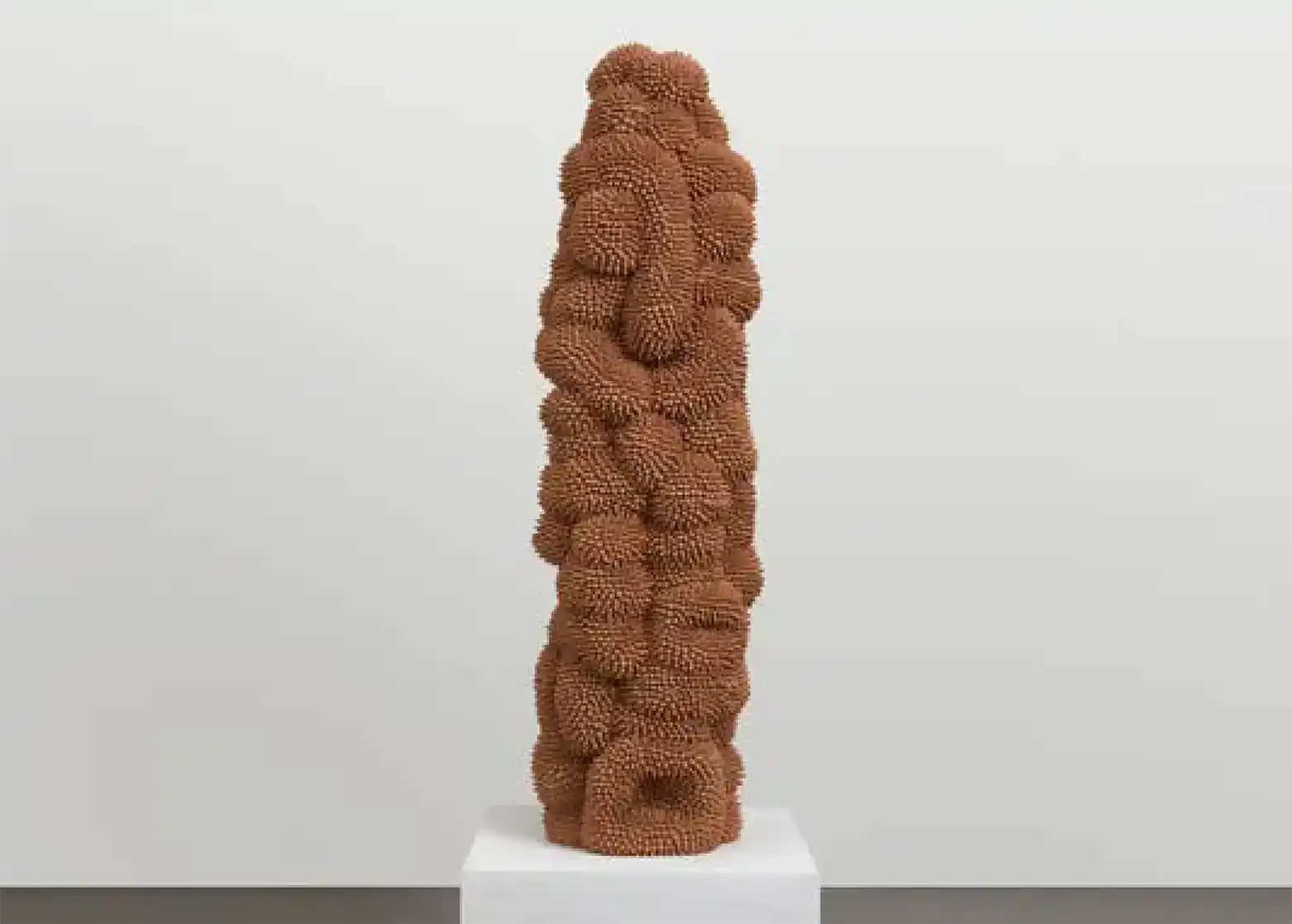 Andrés Anza, Mexico 'I only know what I have seen', ceramics, 450 x 400 x 1500 mm. 2023