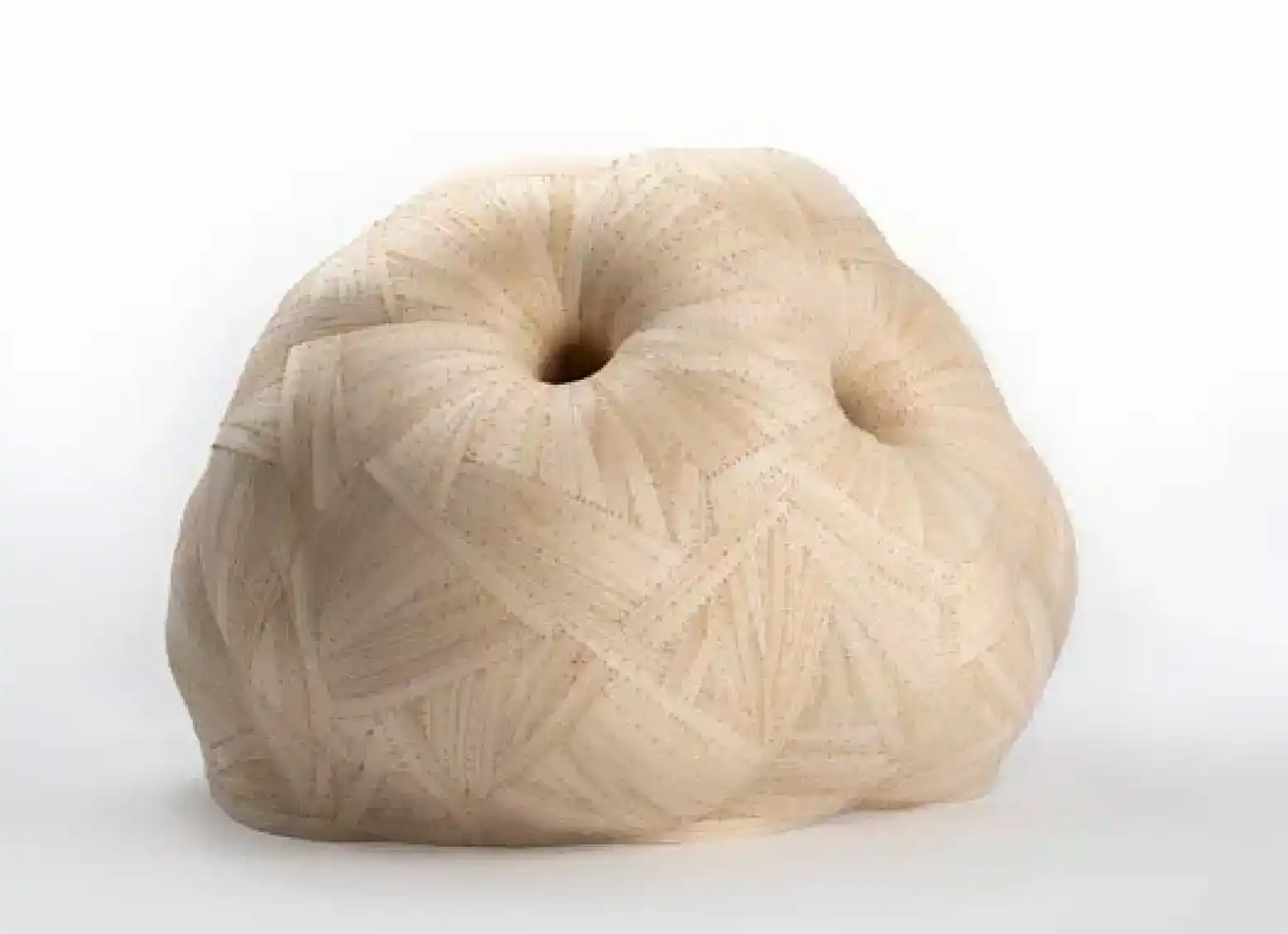 Heechan Kim, Republic of Korea '#16', ash wood and copper wire, 1067 x 813 x 813 mm.-2023