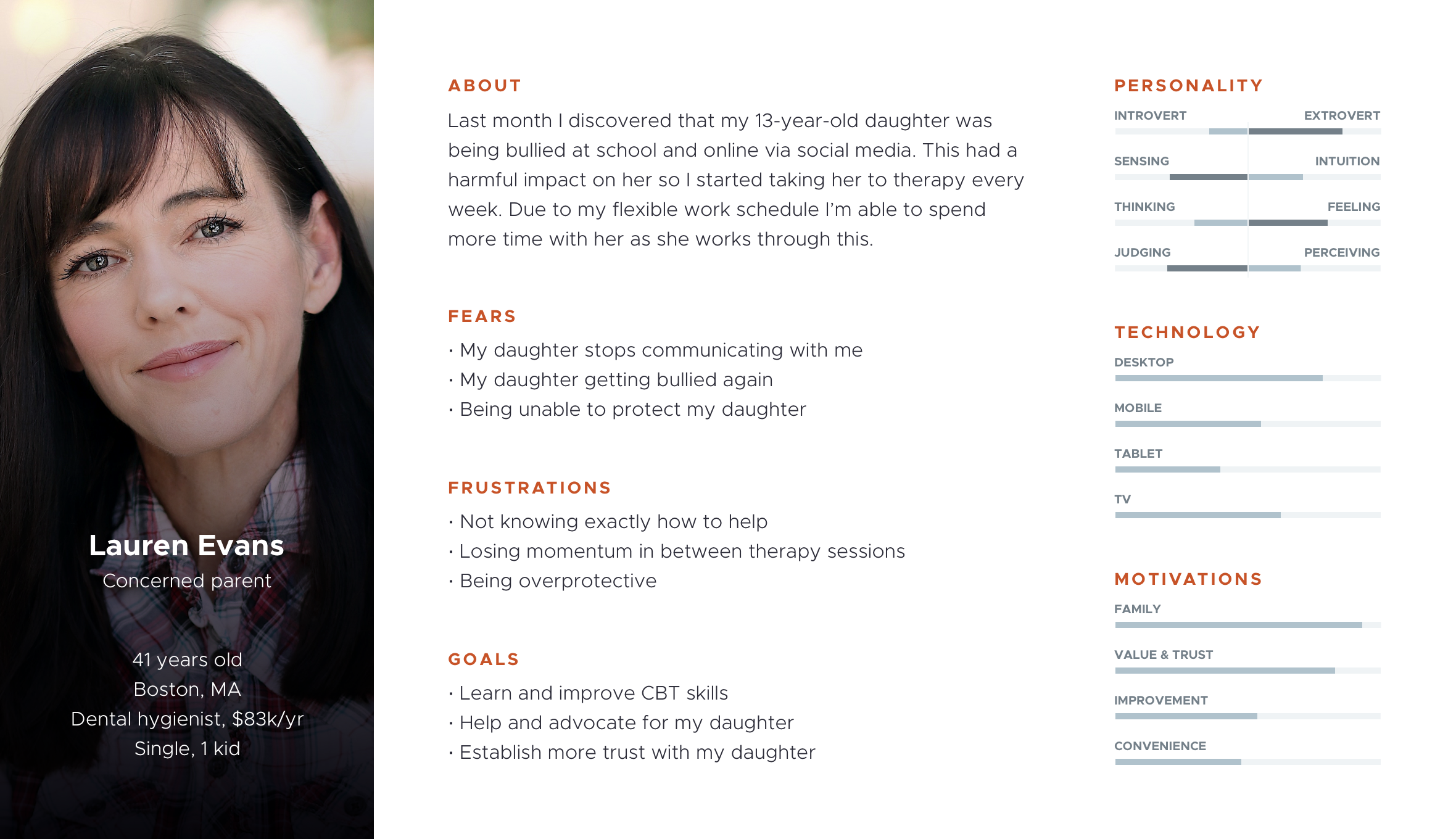 Persona: Lauren Evans