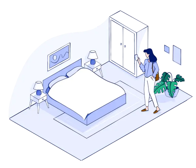 An illustration of appraiser using commerical real estate appraisal software