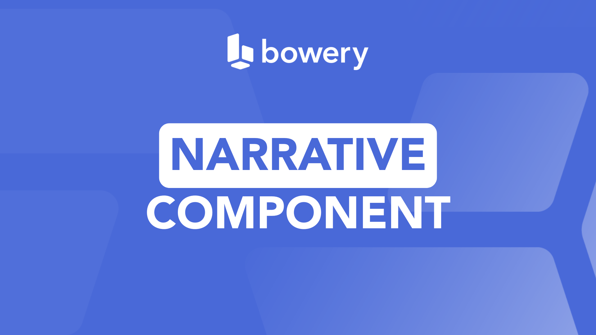 Cover: narrative component