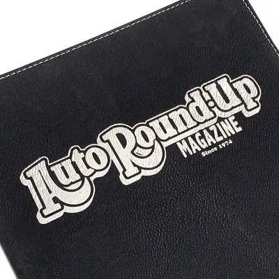 engraving services - engraved padfolio cover