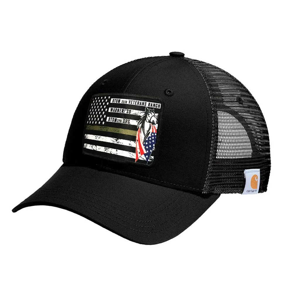 dye sublimated patch hat