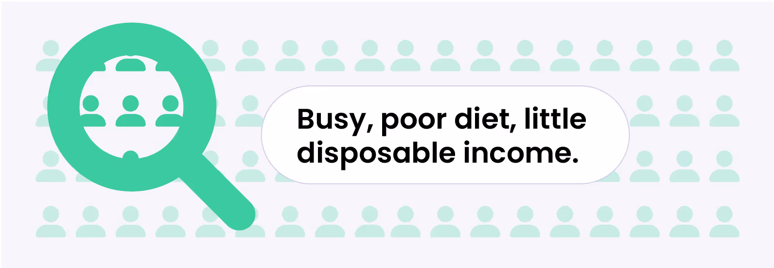 An example of "zooming" into a specific, niche audience.