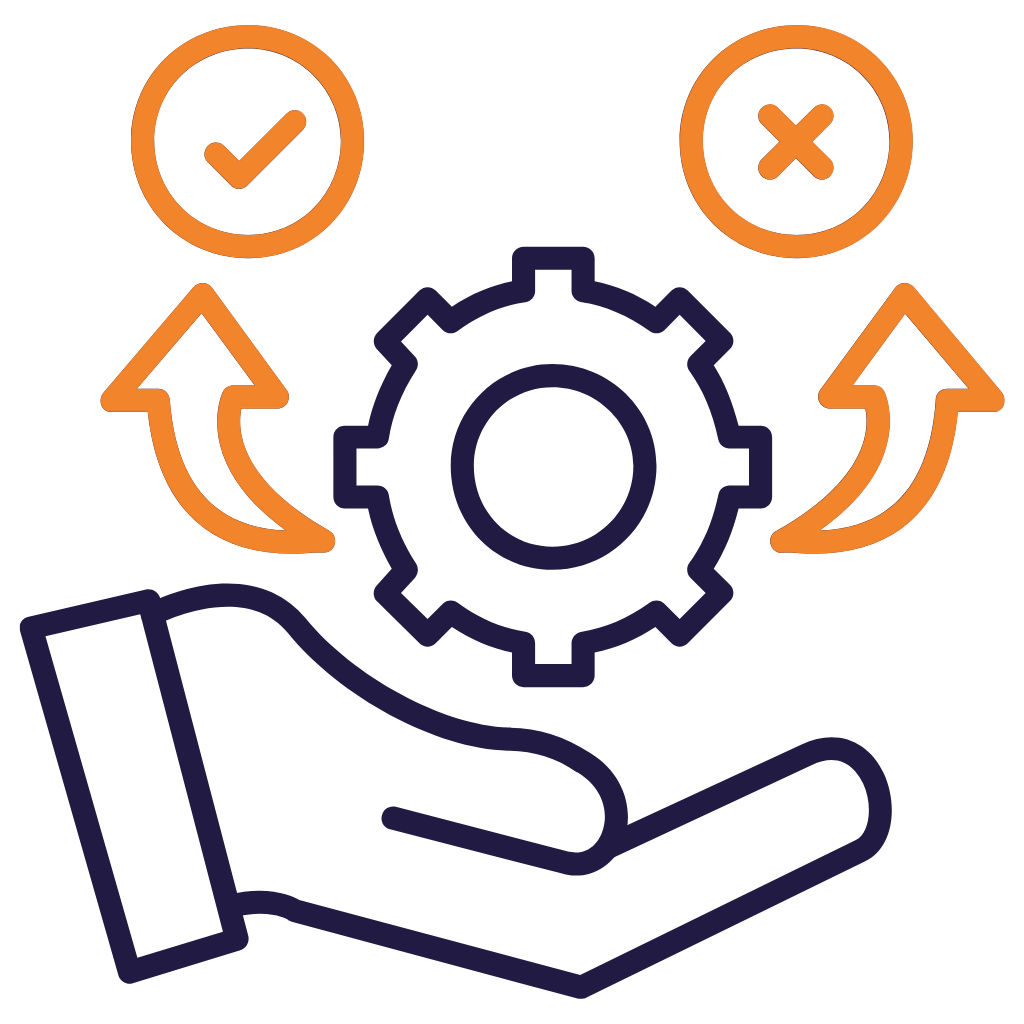 Decision-making at the edge icon