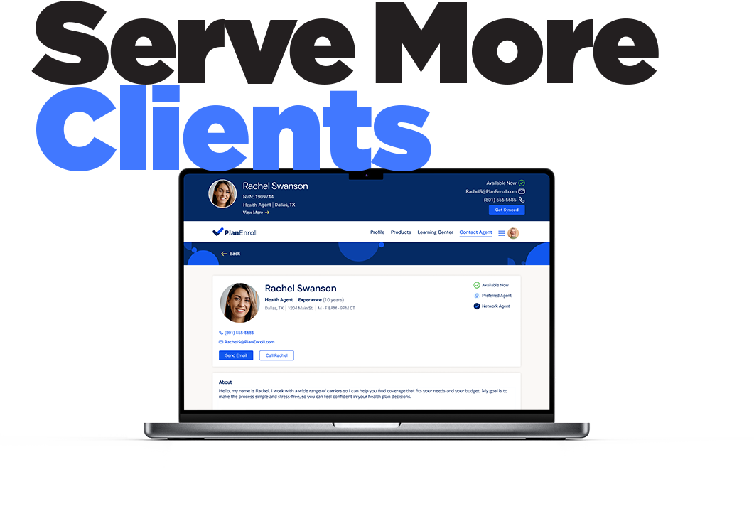 Grow Your Book of Business with PlanEnroll: Exclusive Leads & Client Engagement