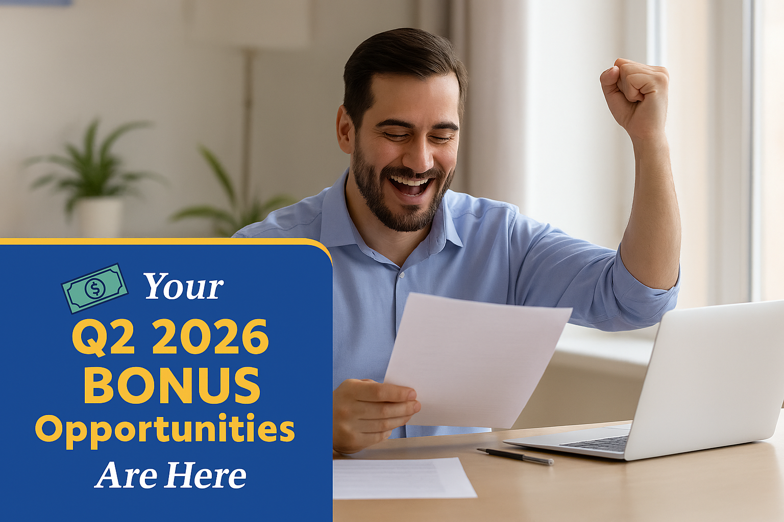Your Q2 2026 Bonus Opportunities Are Here 