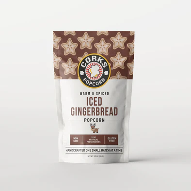 Cork's Iced Gingerbread Popcorn