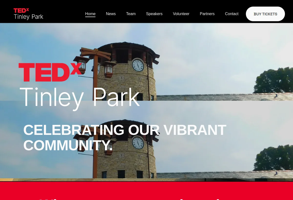 TEDx Tinley Park project preview