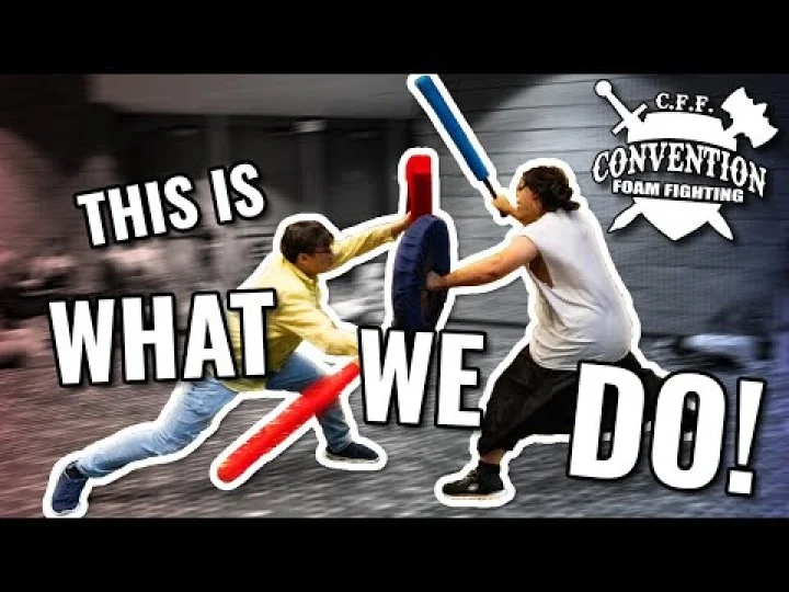 Convention Foam Fighting video preview