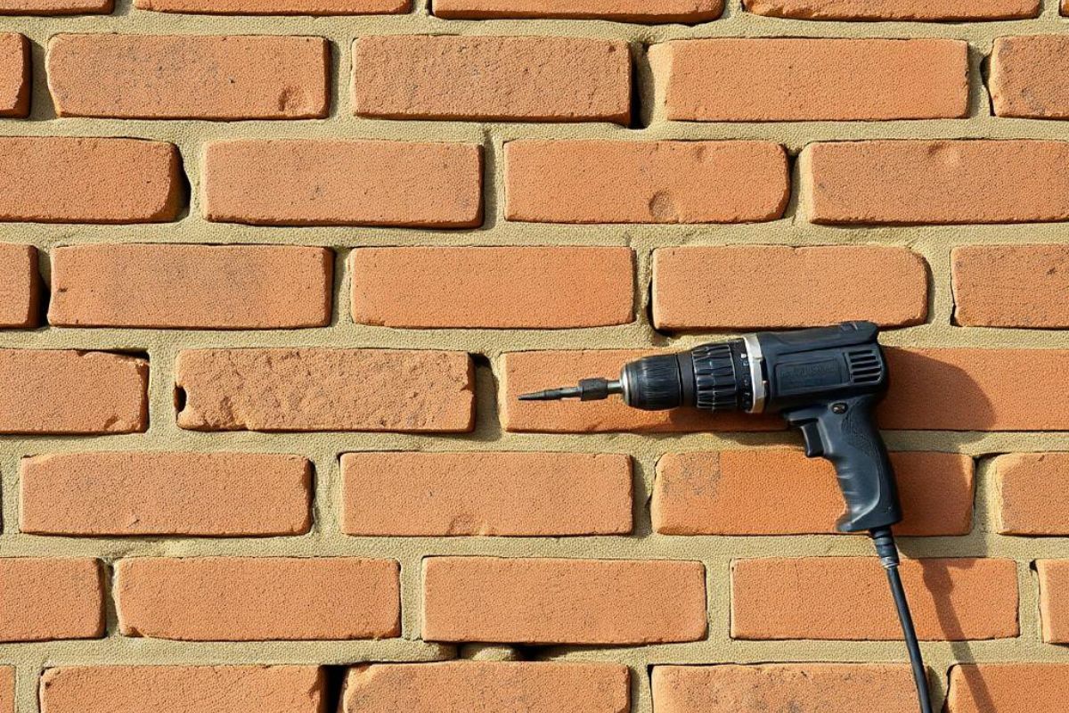 How to Drill Into Brick for Projects