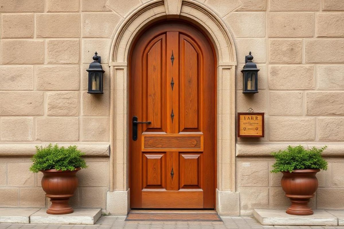 How to Lubricate a Wood Door