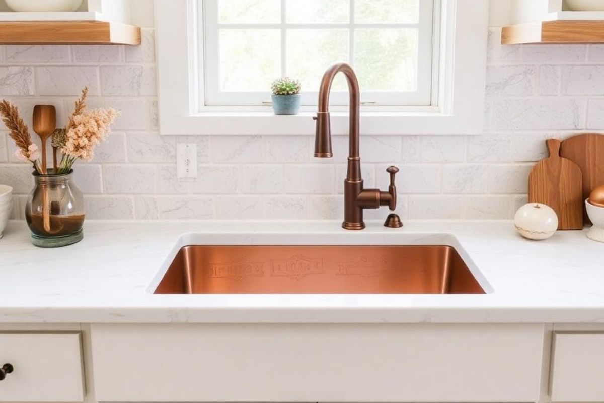 Copper Kitchen Sink: Add Warmth and Character to Your Kitchen