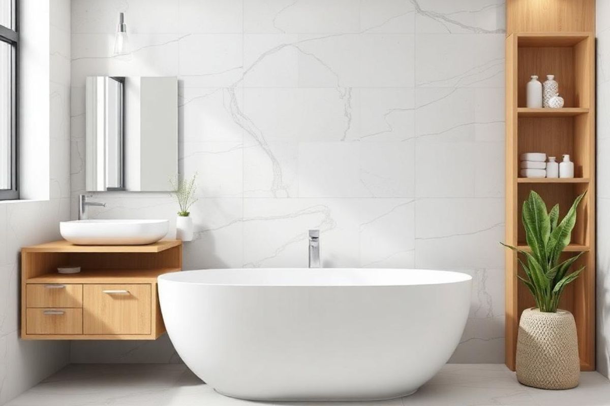 Modern Bathroom Tile Ideas for a Fresh Update