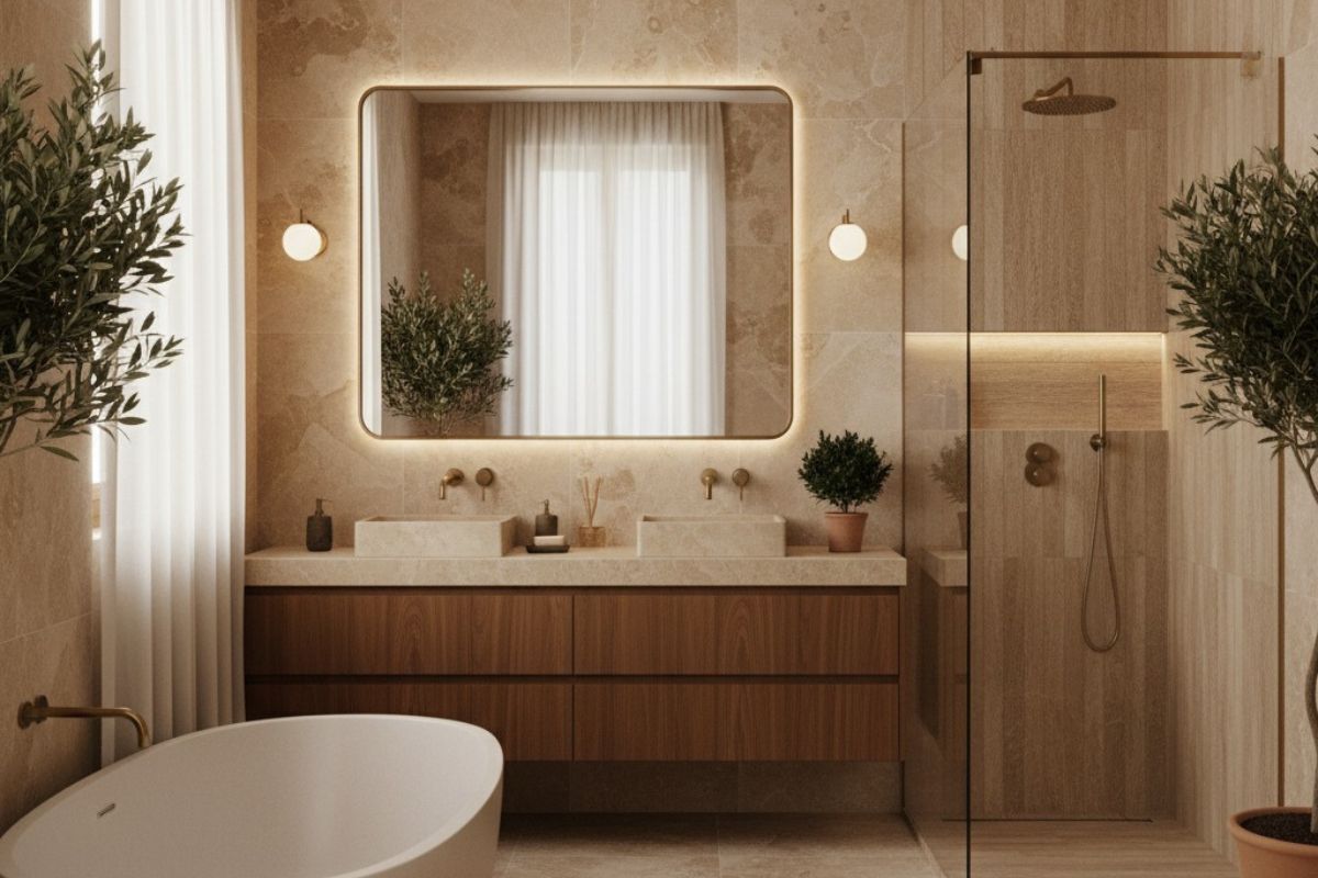 Elegant Italian Bathroom Tile Styles