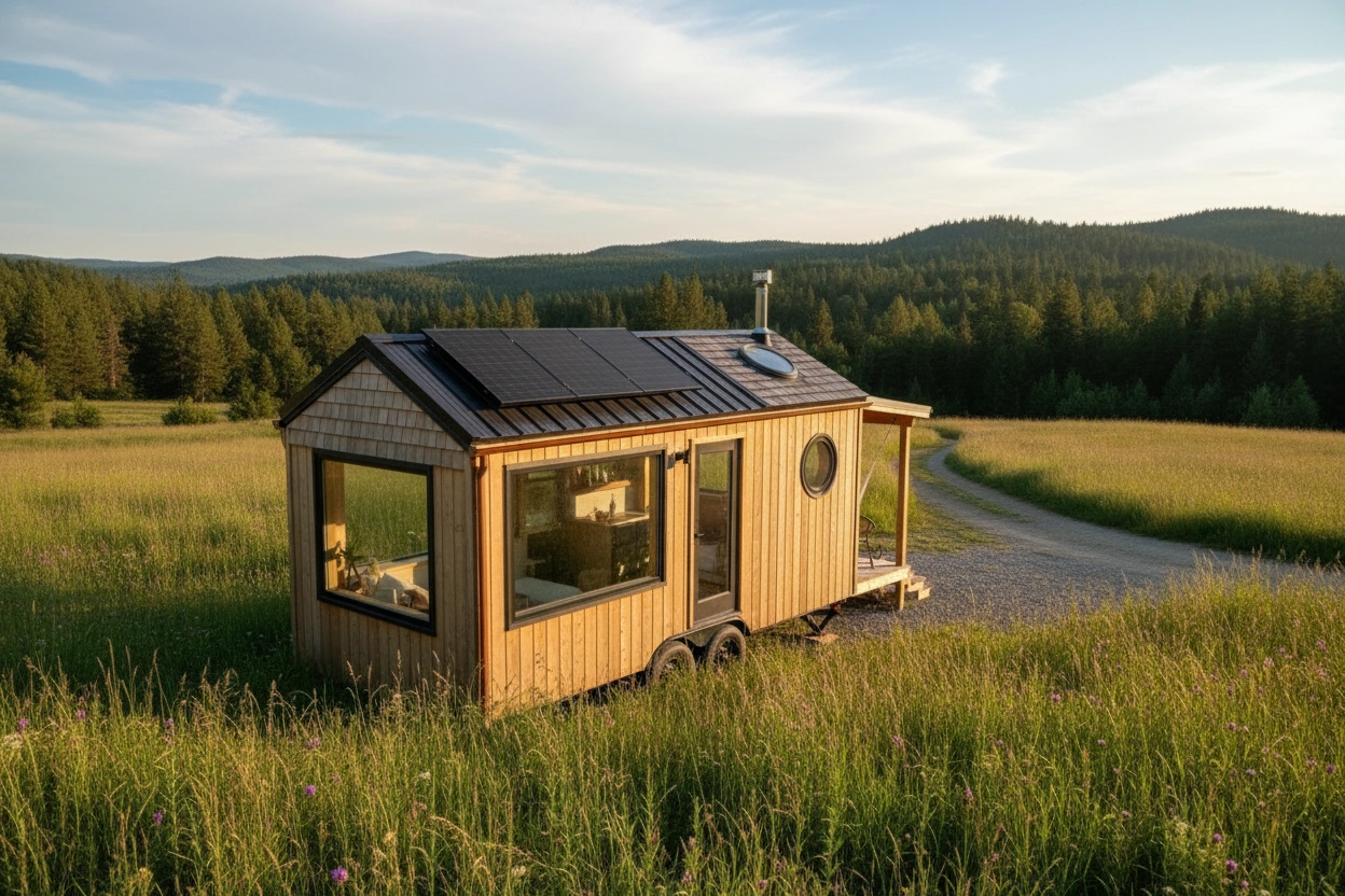 Professional image illustrating Understanding Tiny House Roofing Options