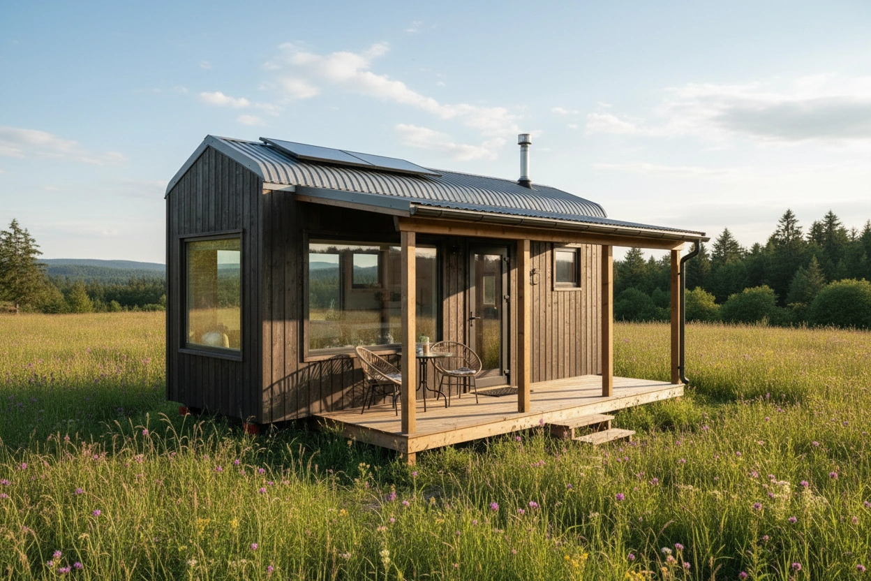 Professional image illustrating 1. Metal Roofing: Durability and Versatility