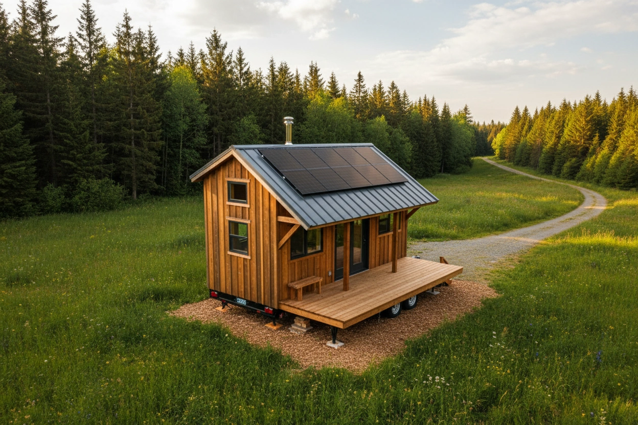 Professional image illustrating Understanding Tiny House Roofing