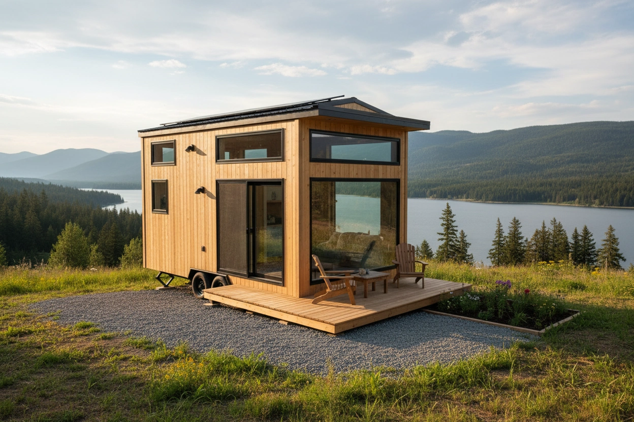Professional image illustrating Key Design Ideas for Affordable Tiny Houses