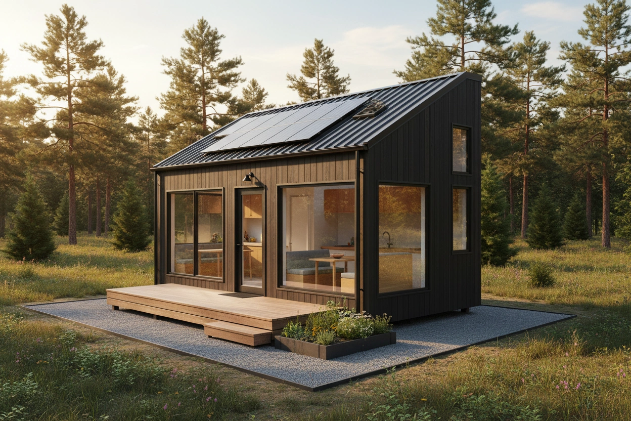 Professional image illustrating Practical Steps to Building Your Tiny House