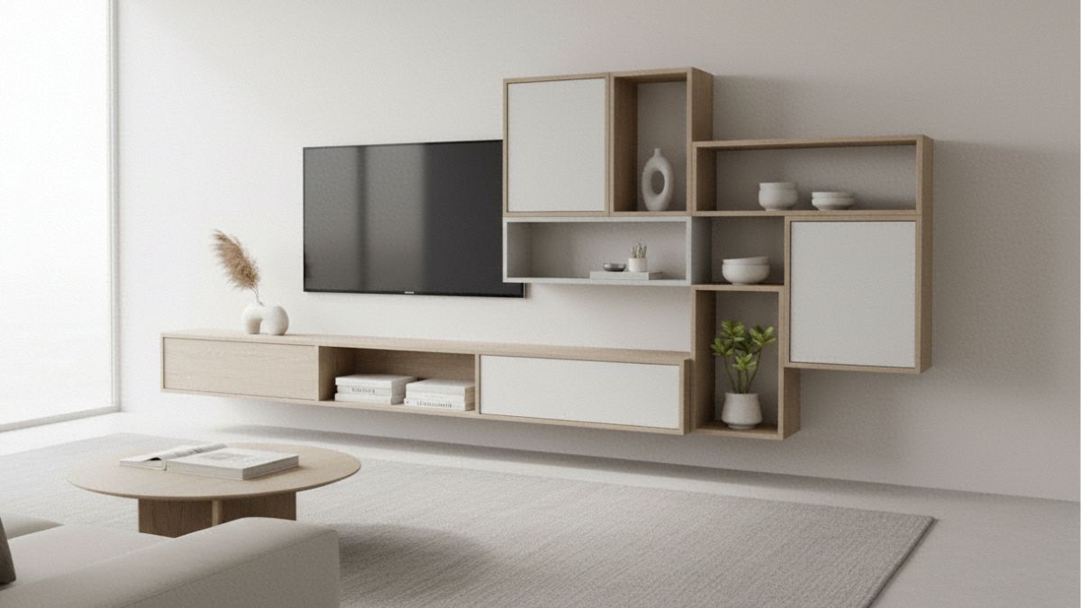 Your Small Living Room Needs Two Pieces, Not a Dozen Bins