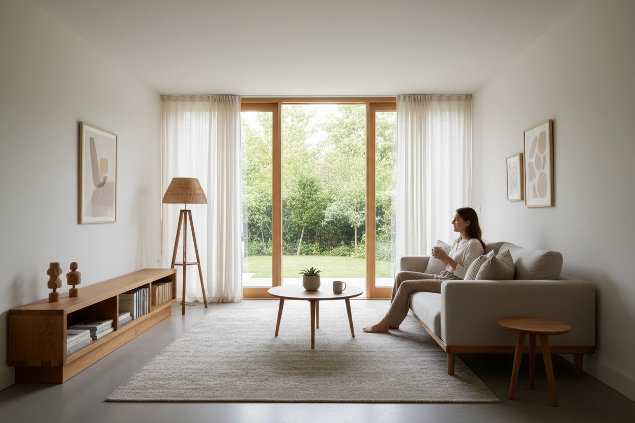 Professional image illustrating Top 10 Decluttering Tips for a Simpler Home