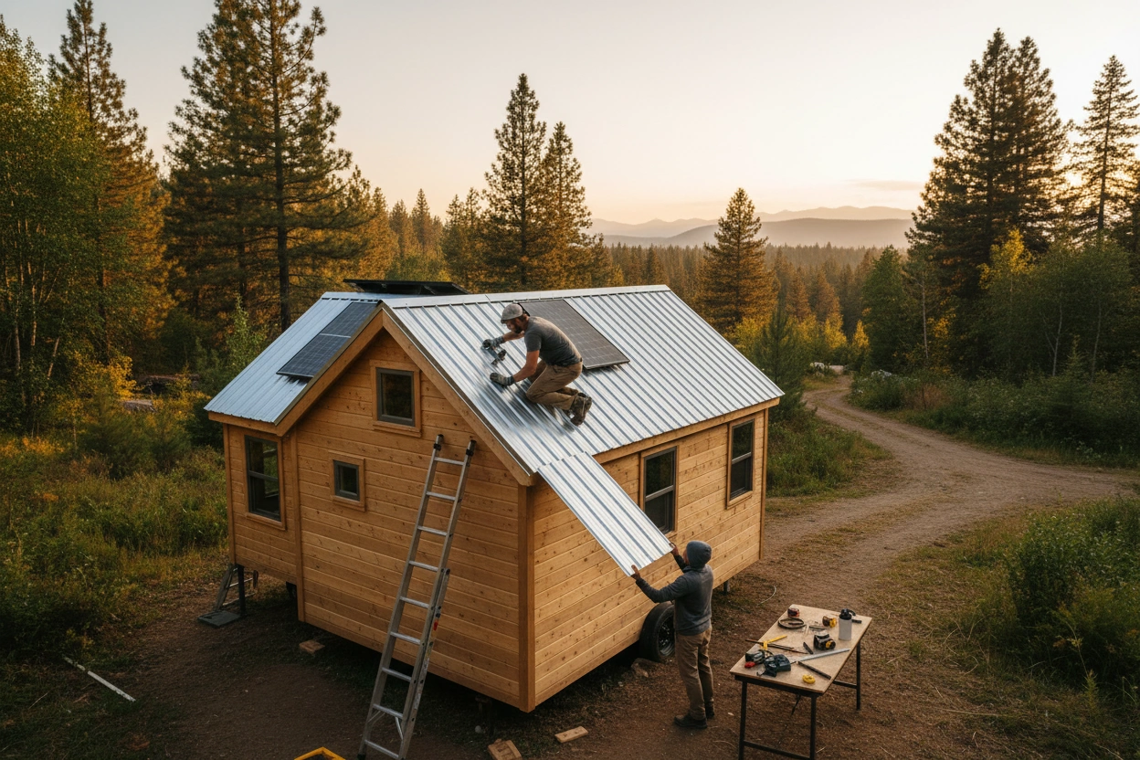 How to Install Tiny House Roofing: Step-by-Step DIY Guide