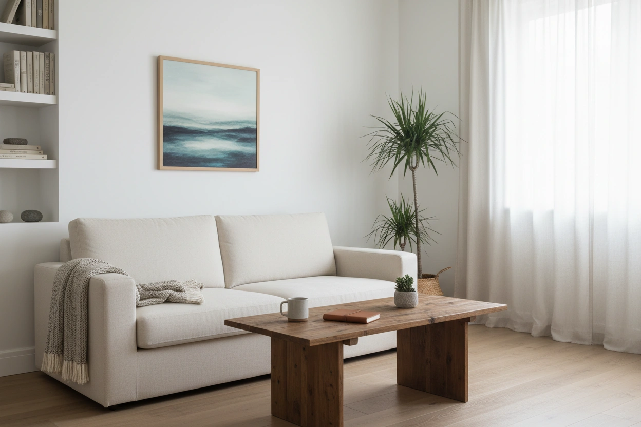 Professional image illustrating Top 10 Decluttering Tips for a Simpler Home