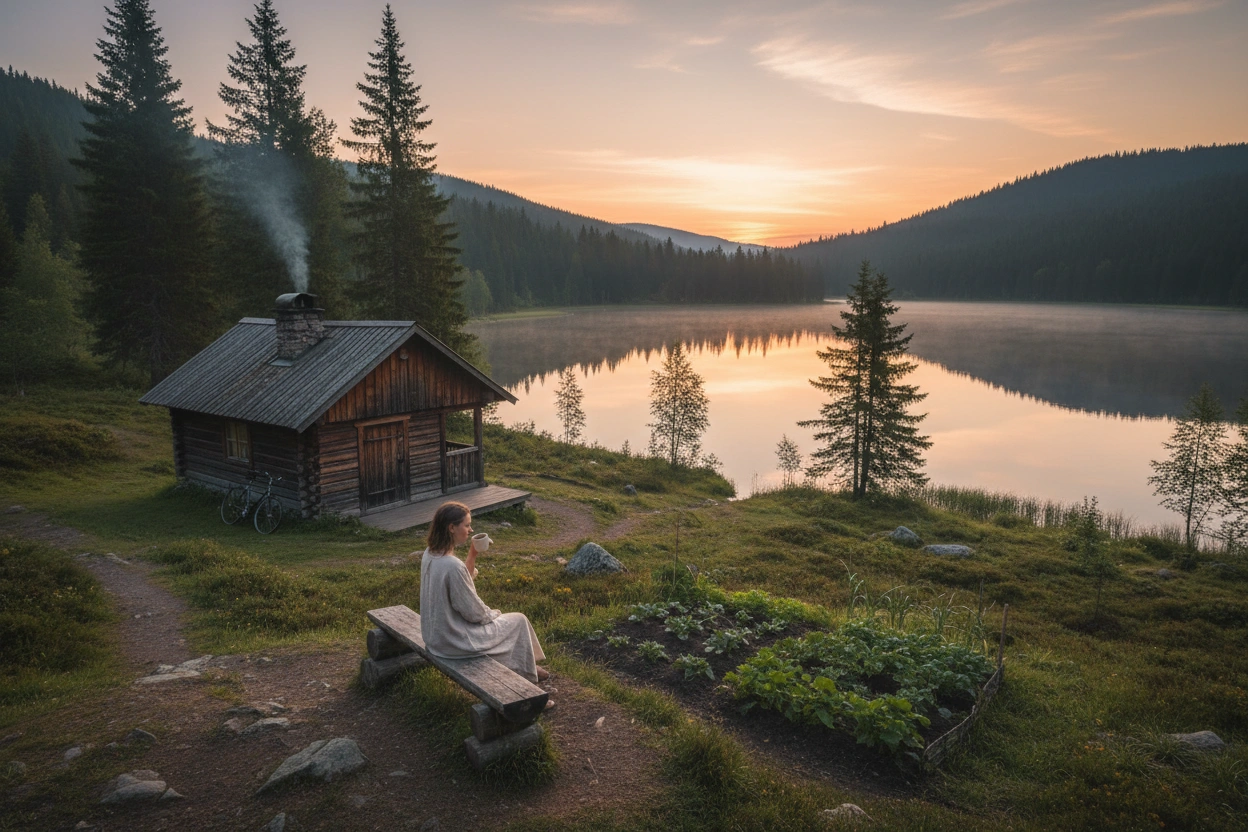 Professional image illustrating Understanding Simple Living