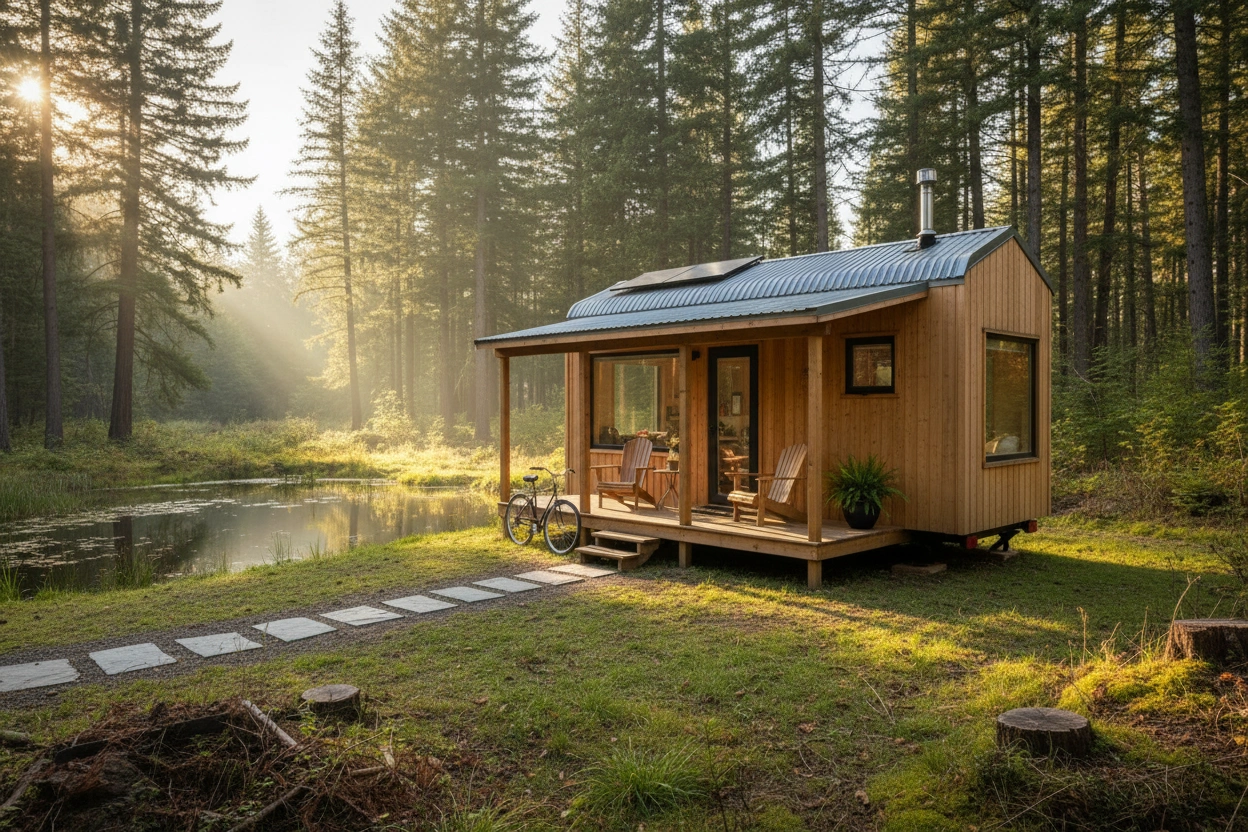 Professional image illustrating Planning Tiny House Designs