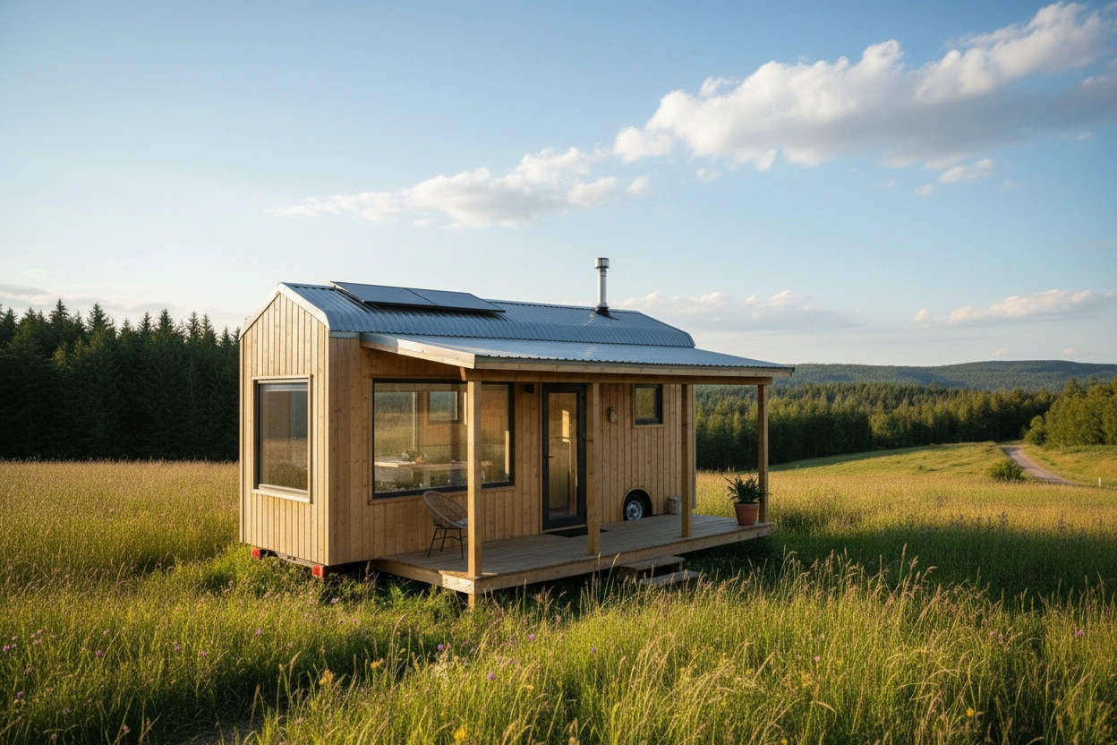 Professional image illustrating Understanding Tiny House Roofing