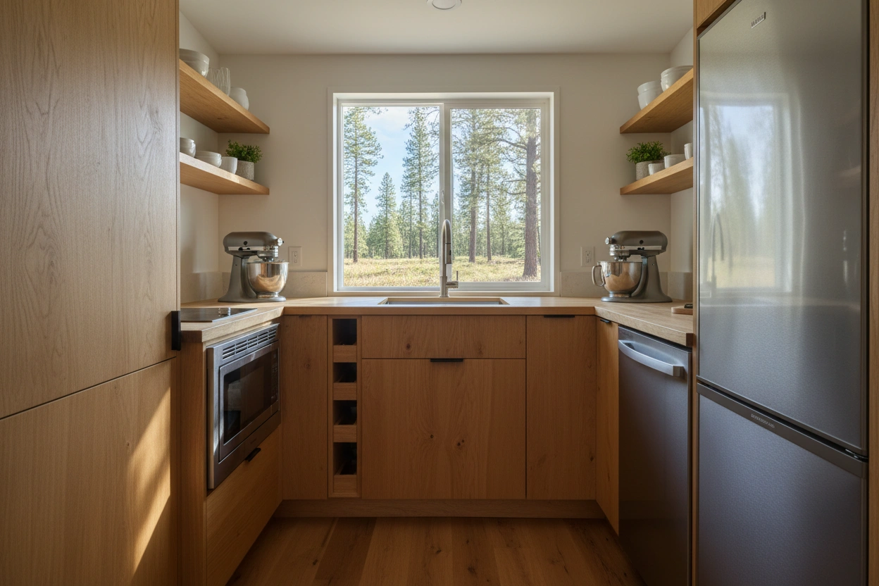 Professional image illustrating Top 10 Space-Saving Appliances for Tiny Kitchens