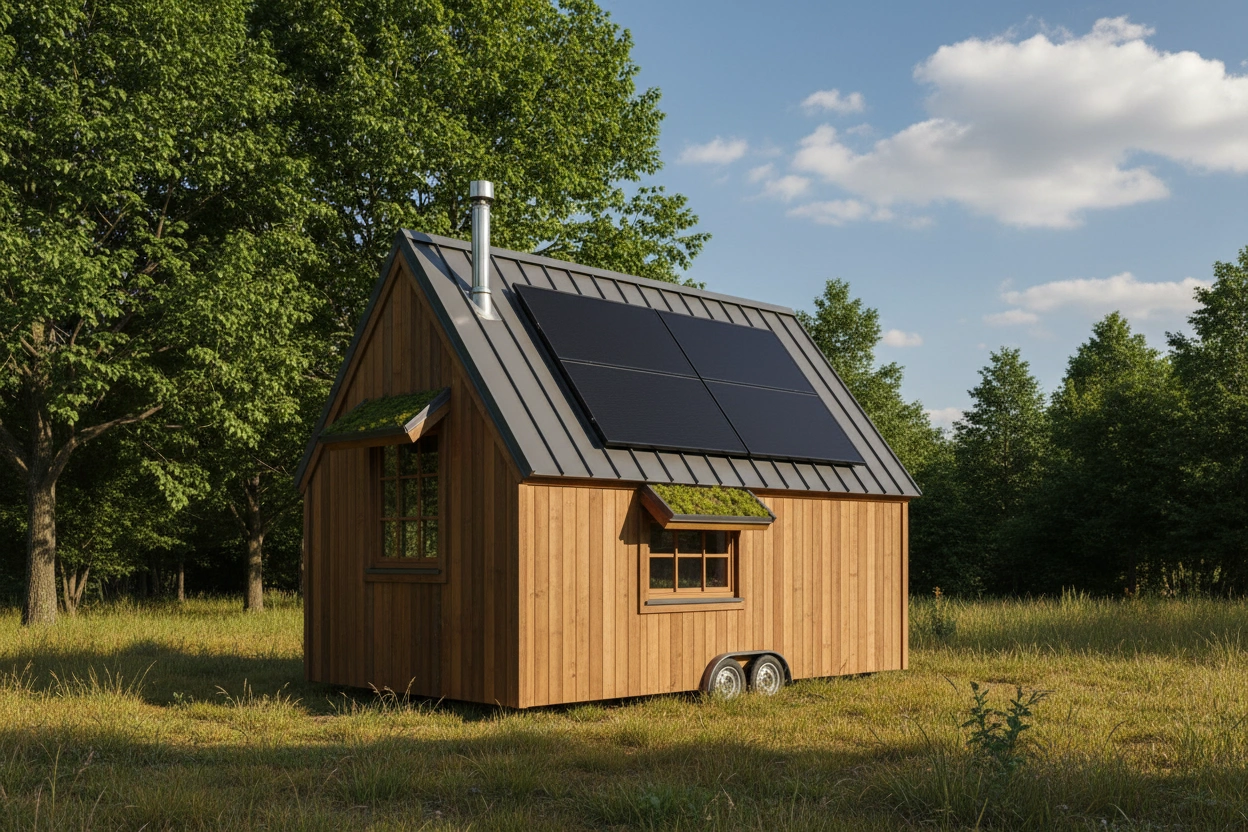 Professional image illustrating Understanding Tiny House Roofing