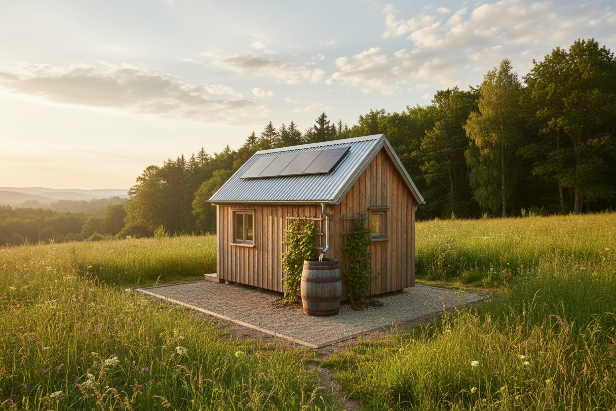 Professional image illustrating Cost-Saving Tips for Tiny House Roofing