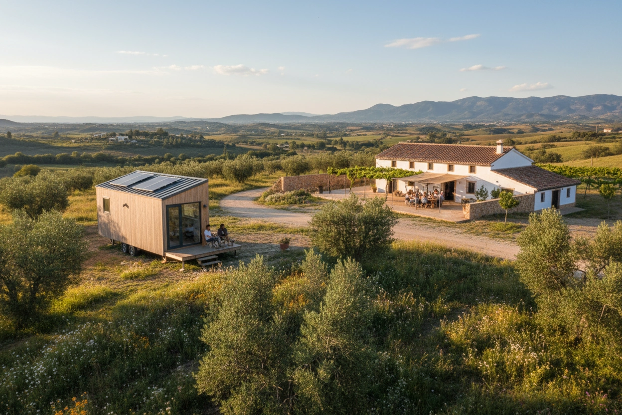 Comparing Tiny House vs. Traditional Home Life in Spain