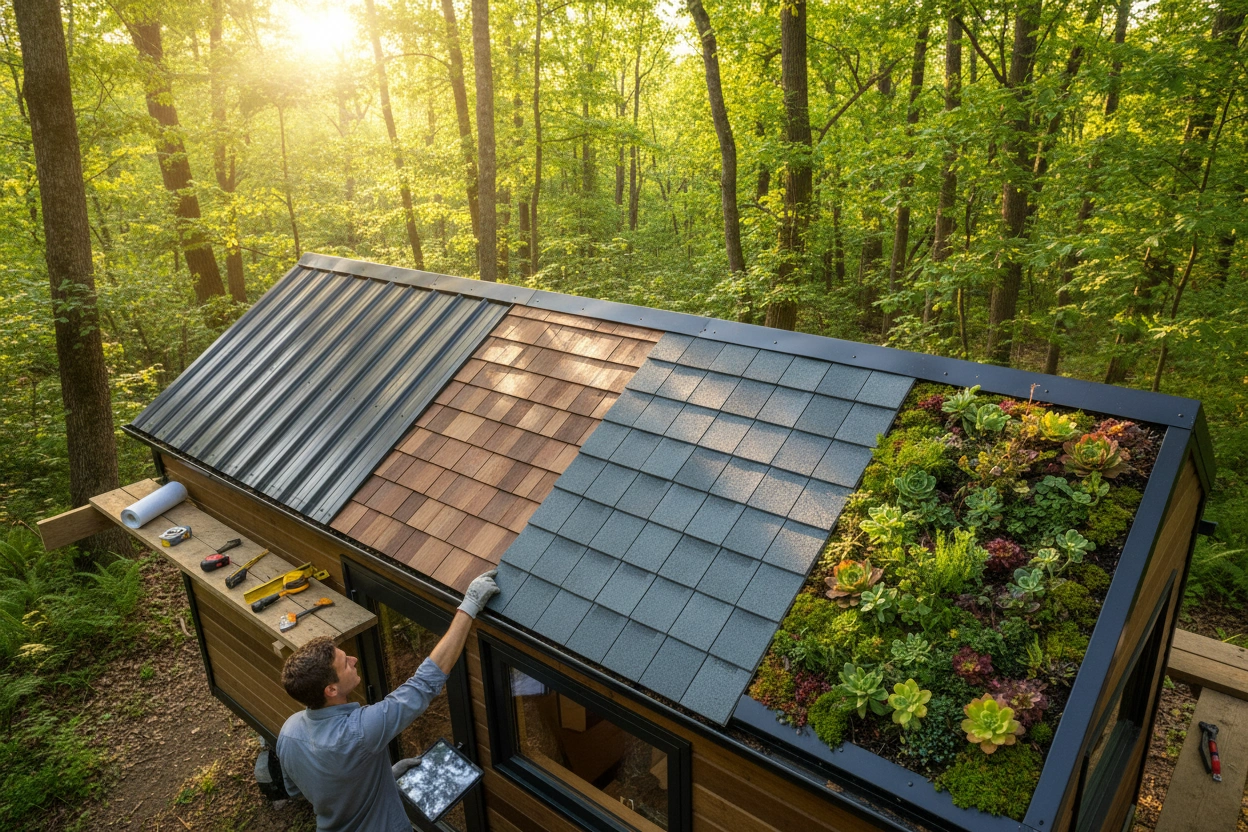 Essential Tiny House Roofing Materials: Pros & Costs