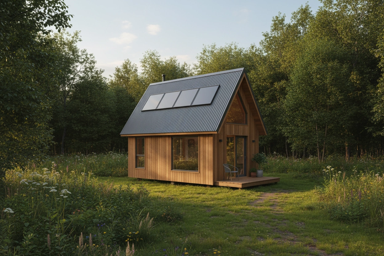Professional image illustrating 1. Gable Roof