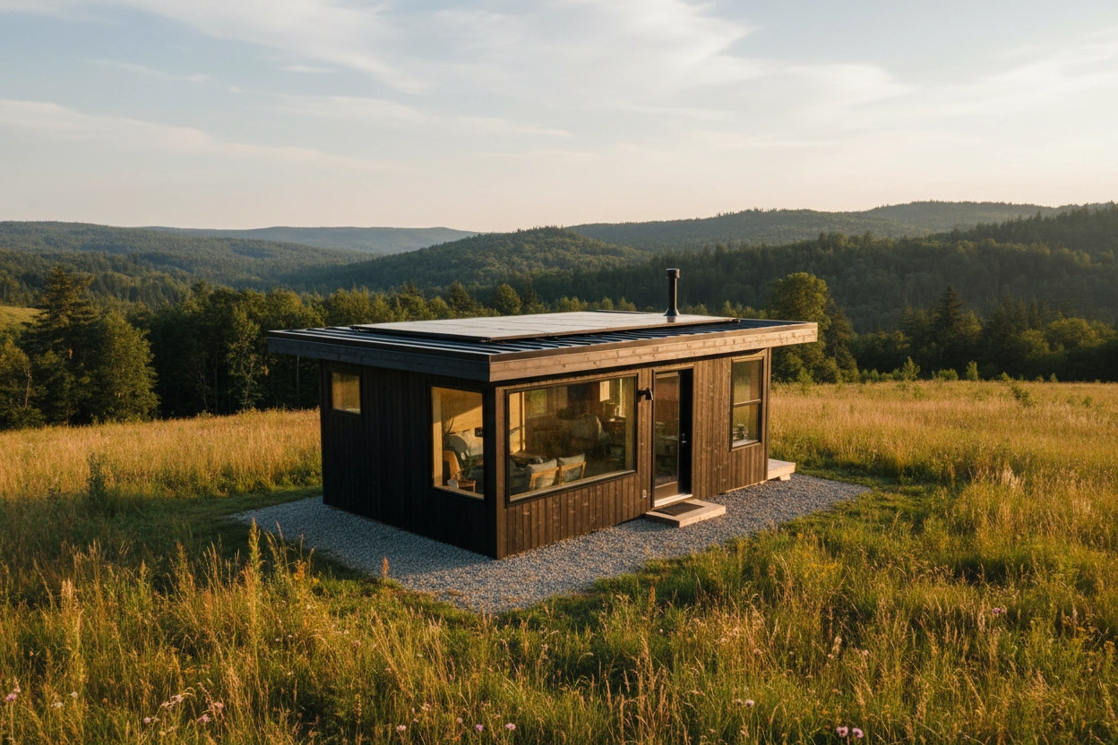 Professional image illustrating 3. Flat Roof