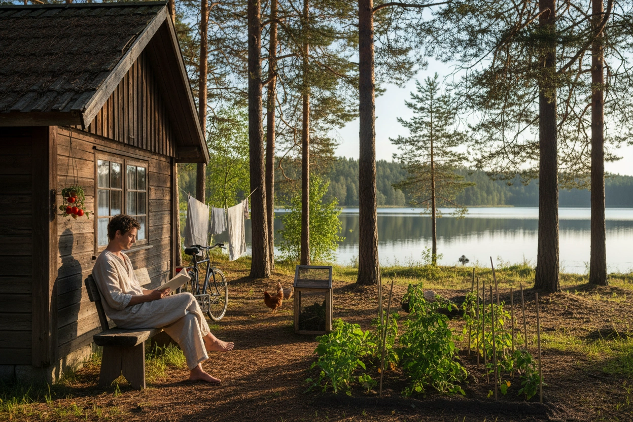Professional image illustrating Understanding Simple Living