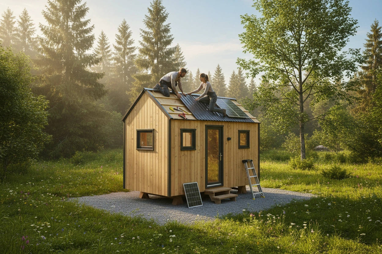 How to Install Tiny House Roofing: DIY Tips for Beginners
