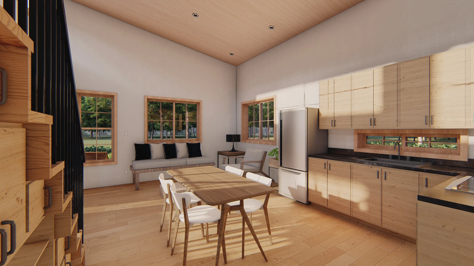 10 Smart Seating Ideas for Tiny House Kitchens