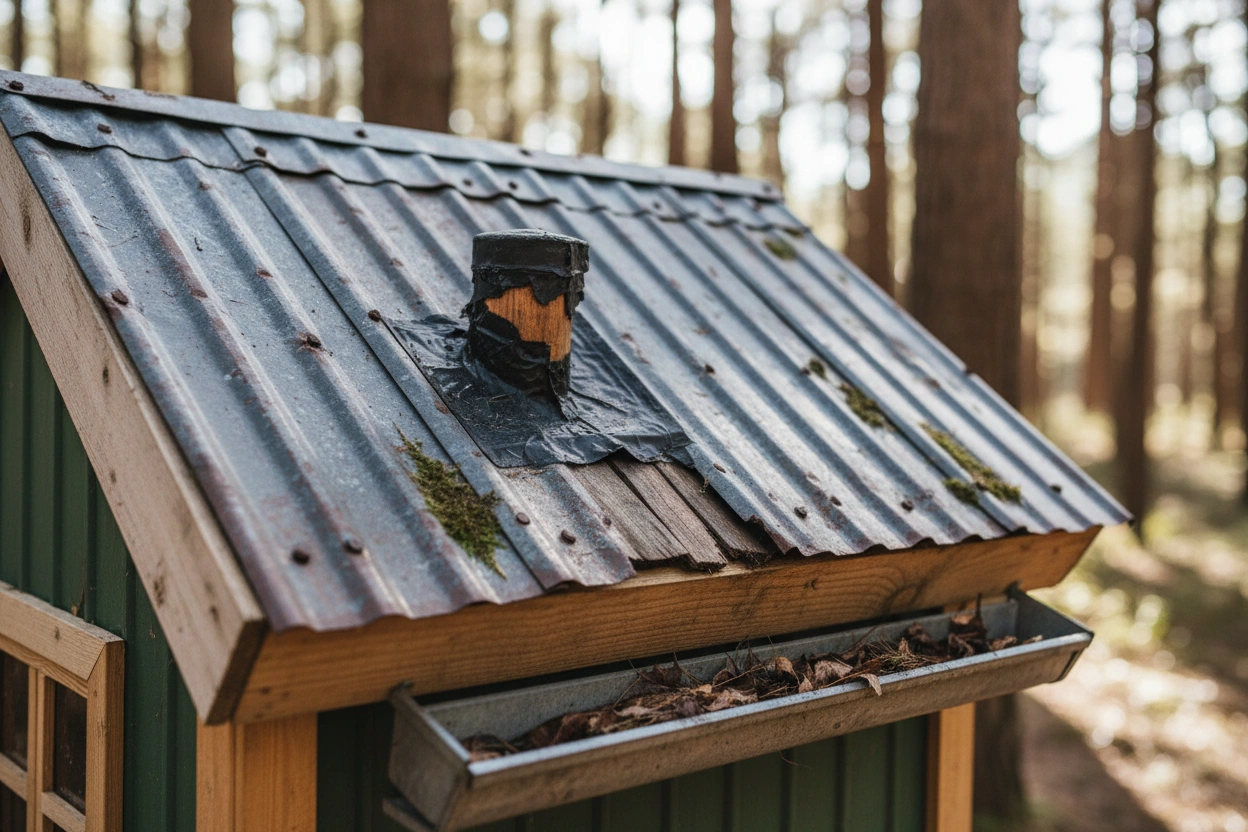 Professional image illustrating Common Mistakes to Avoid When Choosing Tiny House Roofing