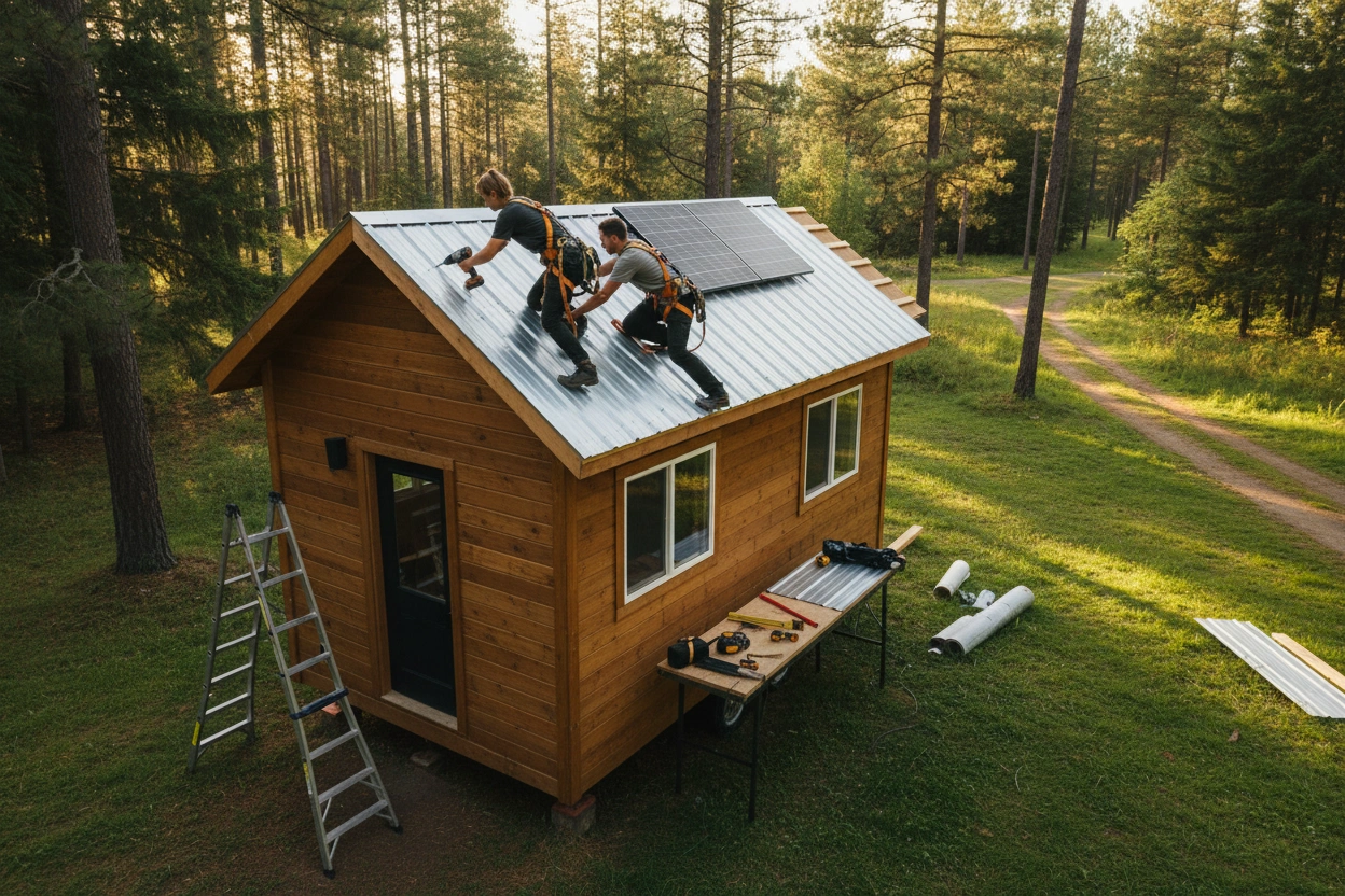 DIY Tiny House Roofing Installation: Step-by-Step for Beginners