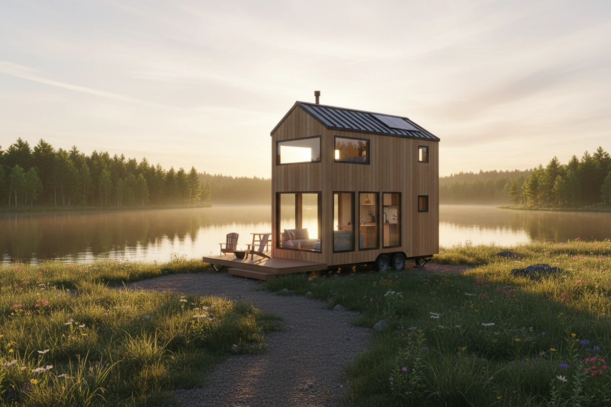 Professional image illustrating Understanding Tiny House Design Principles