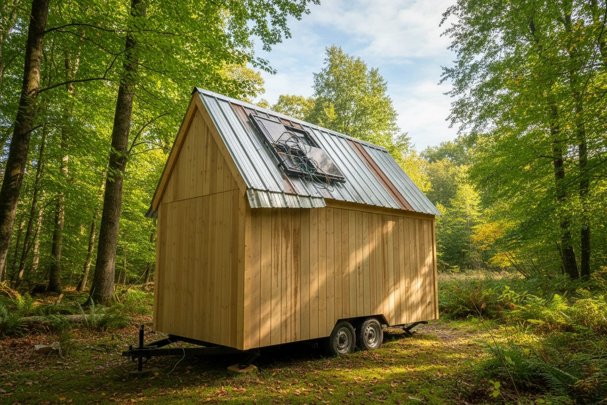 Professional image illustrating Common Mistakes to Avoid in Tiny House Roofing