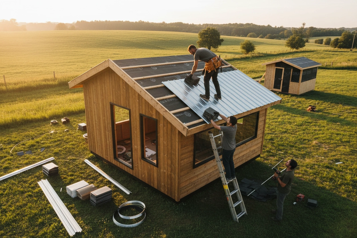 Step-by-Step Guide to DIY Tiny House Roofing Installation